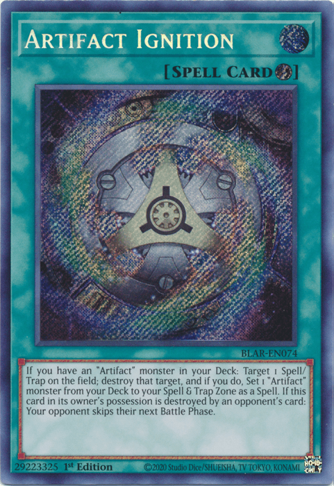 Artifact Ignition [BLAR-EN074] Secret Rare - POKÉ JEUX