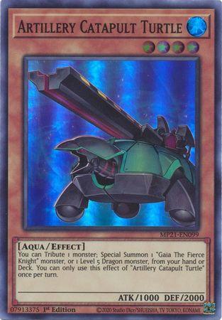 Artillery Catapult Turtle [MP21-EN099] Super Rare - POKÉ JEUX