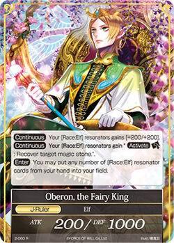 Arwyn, the Queen of Deep Green // Oberon, the Fairy King (2-060/J) [The War of Valhalla] - POKÉ JEUX