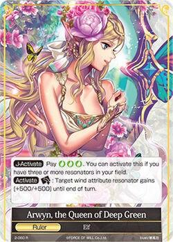 Arwyn, the Queen of Deep Green // Oberon, the Fairy King (2-060/J) [The War of Valhalla] - POKÉ JEUX