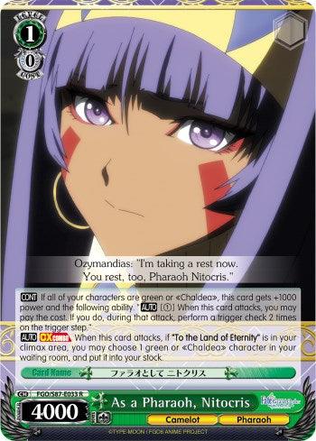 As a Pharaoh, Nitocris (FGO/S87-E033 R) [Fate/Grand Order THE MOVIE Divine Realm of the Round Table: Camelot] - POKÉ JEUX