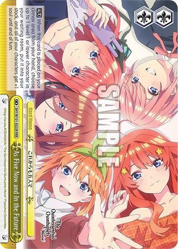 As Five Now and In the Future (5HY/W101-E023R RRR) [The Quintessential Quintuplets Movie] - POKÉ JEUX