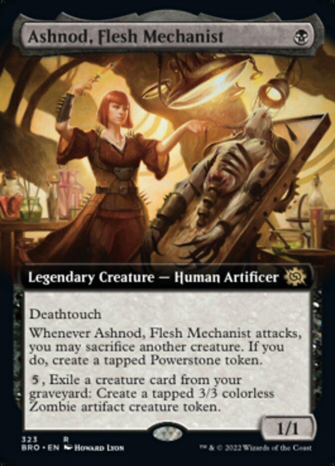 Ashnod, Flesh Mechanist (Extended Art) [The Brothers' War] - POKÉ JEUX