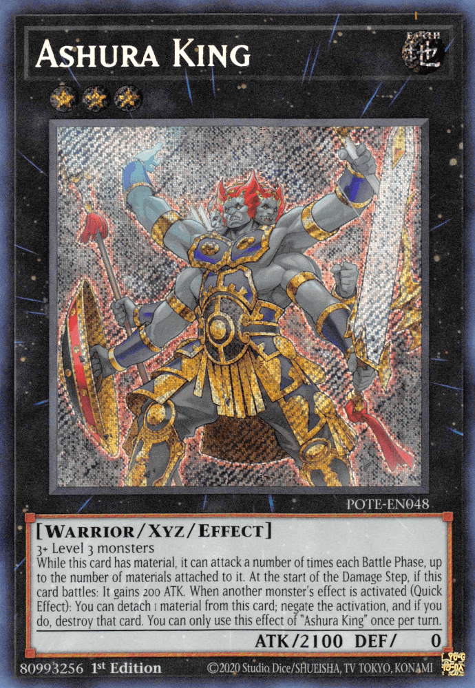 Ashura King [POTE-EN048] Secret Rare - POKÉ JEUX