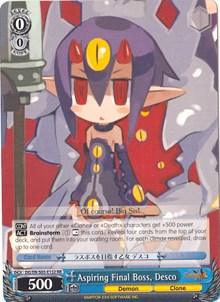 Aspiring Final Boss, Desco (DG/EN-S03-E132 RR) [Disgaea] - POKÉ JEUX