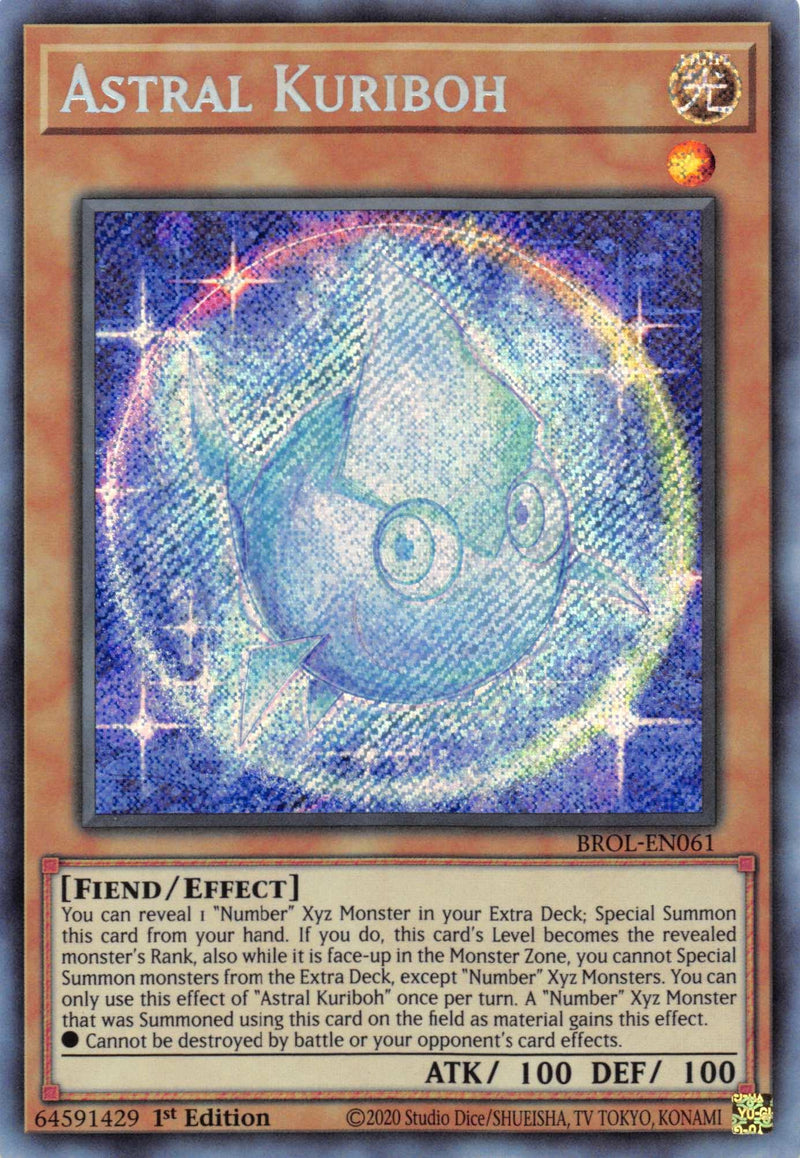 Astral Kuriboh [BROL-EN061] Secret Rare - POKÉ JEUX