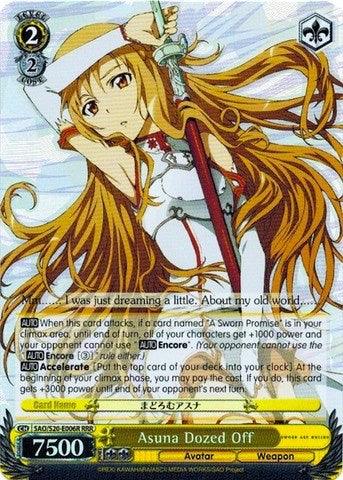 Asuna Dozed Off (SAO/S20-E006R RRR) [Sword Art Online] - POKÉ JEUX