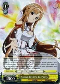 Asuna Invites to Party (SAO/S20-E001 RR) [Sword Art Online] - POKÉ JEUX