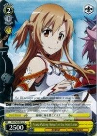 Asuna Putting Herself in the Front Lines (SAO/S26-E016 C) [Sword Art Online Vol.2] - POKÉ JEUX