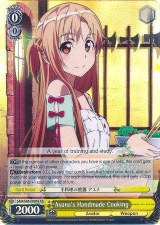 Asuna's Handmade Cooking (SAO/S26-E004S SR) [Sword Art Online Vol.2] - POKÉ JEUX