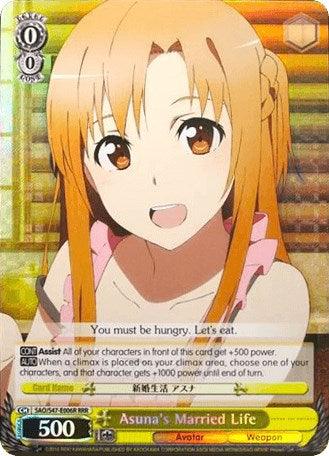 Asuna's Married Life (SAO/S47-E006R RRR) [Sword Art Online Re: Edit] - POKÉ JEUX