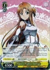 Asuna's Positive Feelings (SAO/S26-E001 RR) [Sword Art Online Vol.2] - POKÉ JEUX