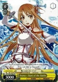 Asuna - Start of the Battle (SAO/S20-TE02 TD) [Sword Art Online] - POKÉ JEUX