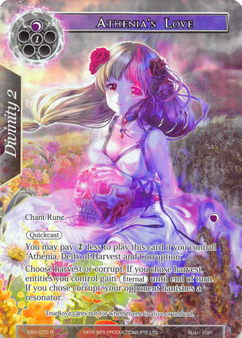 Athenia's Love (Full Art) (DBV-073) [The Decisive Battle of Valhalla] - POKÉ JEUX