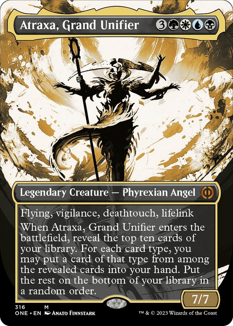 Atraxa, Grand Unifier (Borderless Ichor) [Phyrexia: All Will Be One] - POKÉ JEUX