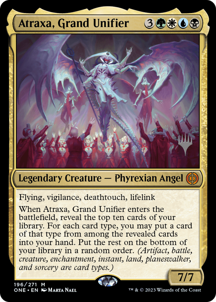 Atraxa, Grand Unifier (Promo Pack) [Phyrexia: All Will Be One Promos] - POKÉ JEUX