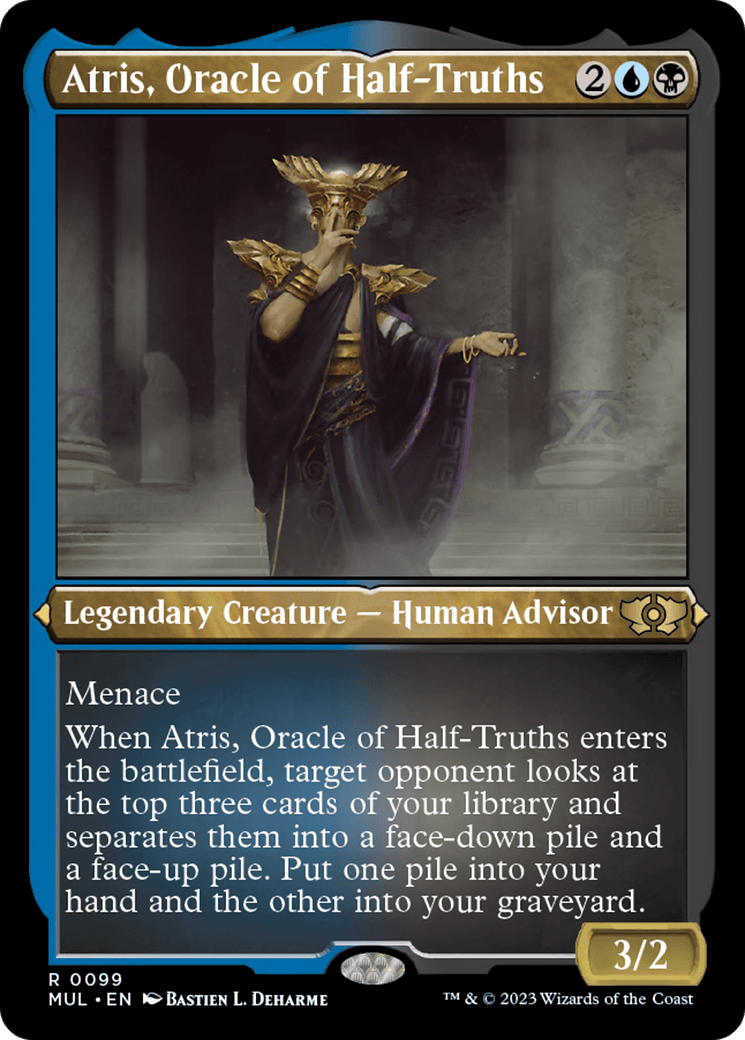 Atris, Oracle of Half-Truths (Foil Etched) [Multiverse Legends] - POKÉ JEUX