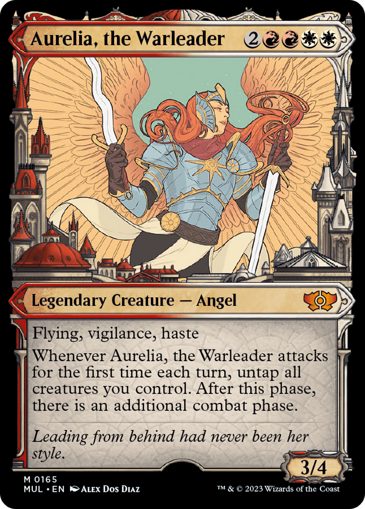 Aurelia, the Warleader (Halo Foil) [Multiverse Legends] - POKÉ JEUX