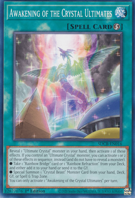 Awakening of the Crystal Ultimates [SDCB-EN016] Common - POKÉ JEUX