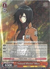 "Awkward Affection" Mikasa (AOT/S35-E061 R) [Attack on Titan] - POKÉ JEUX