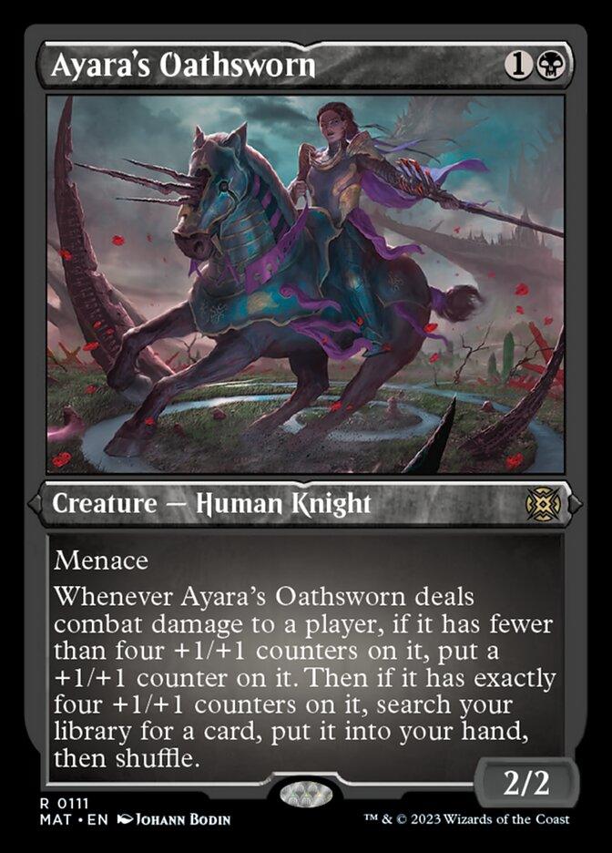 Ayara's Oathsworn (Foil Etched) [March of the Machine: The Aftermath] - POKÉ JEUX