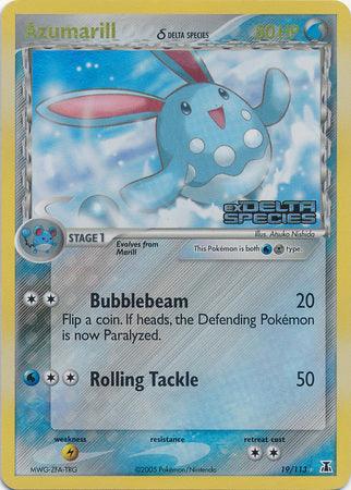 Azumarill (19/113) (Delta Species) (Stamped) [EX: Delta Species] - POKÉ JEUX