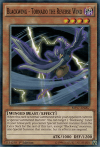 Blackwing - Tornado the Reverse Wind [MP17-EN067] Common - POKÉ JEUX