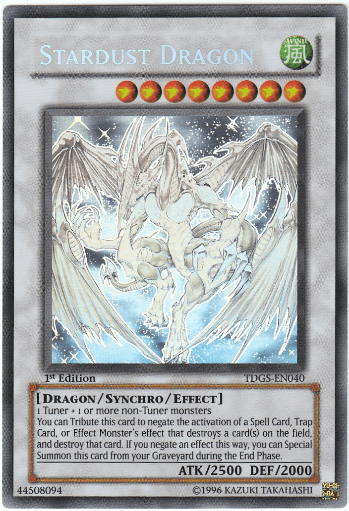 Stardust Dragon (Ghost) [TDGS-EN040] Ghost Rare - POKÉ JEUX