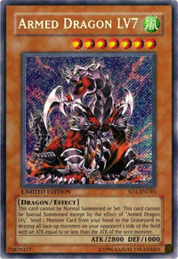 Armed Dragon Lv7 [SD1-ENDE1] Secret Rare - POKÉ JEUX