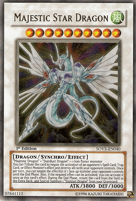 Majestic Star Dragon [SOVR-EN040] Ultra Rare - POKÉ JEUX