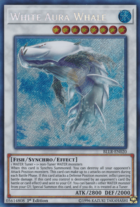 White Aura Whale [BLLR-EN020] Secret Rare - POKÉ JEUX