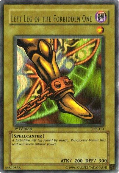 Left Leg of the Forbidden One [LOB-121] Ultra Rare - POKÉ JEUX