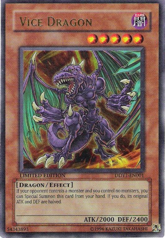 Vice Dragon (Promo) [DDY1-EN001] Ultra Rare - POKÉ JEUX