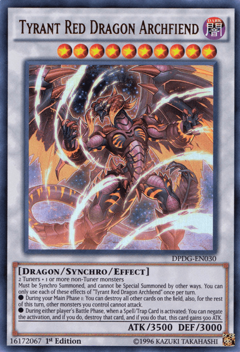 Tyrant Red Dragon Archfiend [DPDG-EN030] Ultra Rare - POKÉ JEUX