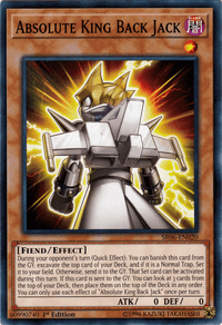 Absolute King Back Jack [SR06-EN020] Common - POKÉ JEUX