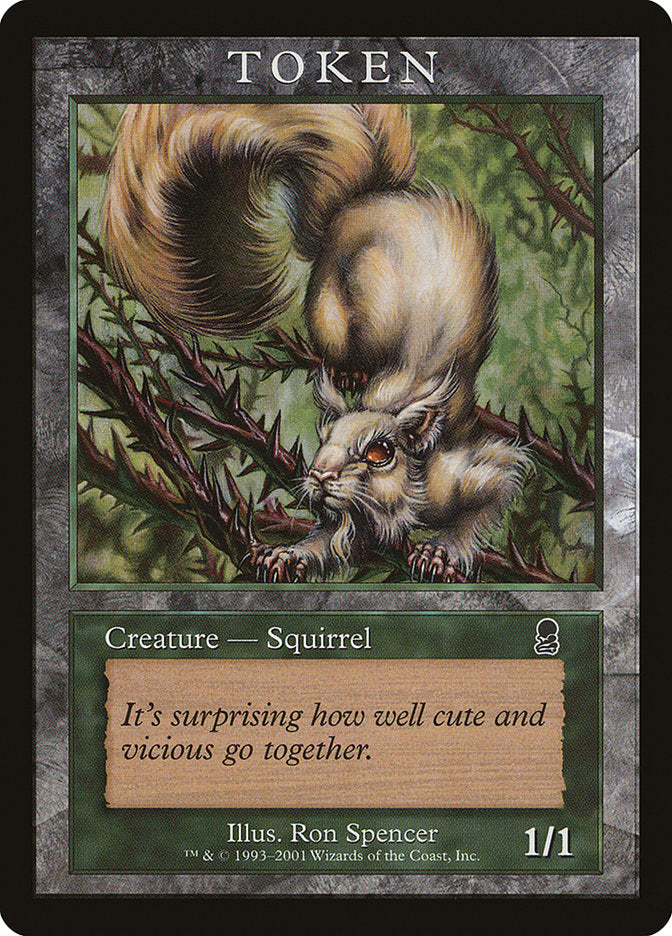 Squirrel Token [Magic Player Rewards 2002]