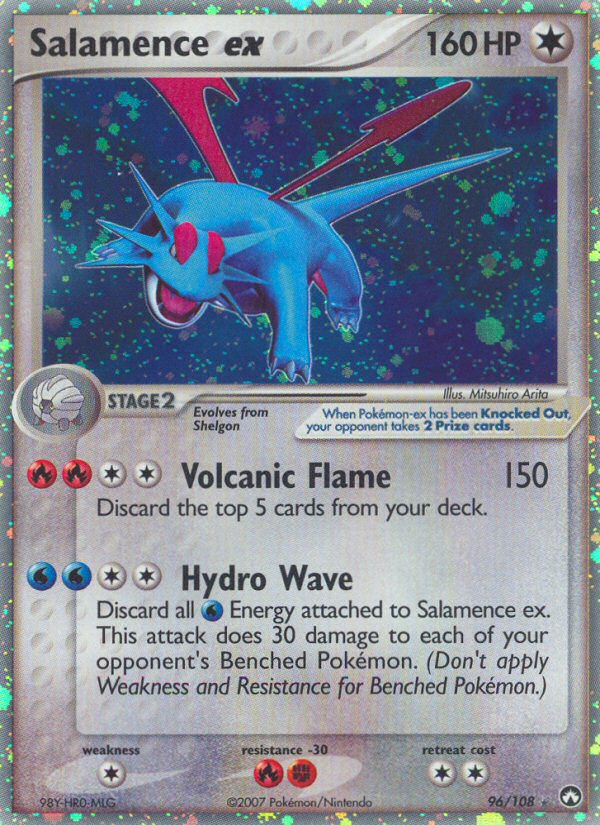 Salamence ex (96/108) [EX: Power Keepers]