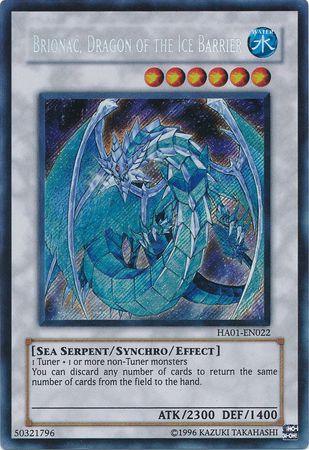 Brionac, Dragon of the Ice Barrier [HA01-EN022] Secret Rare - POKÉ JEUX