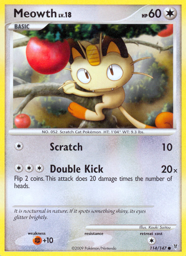 Meowth (114/147) [Platinum: Supreme Victors]