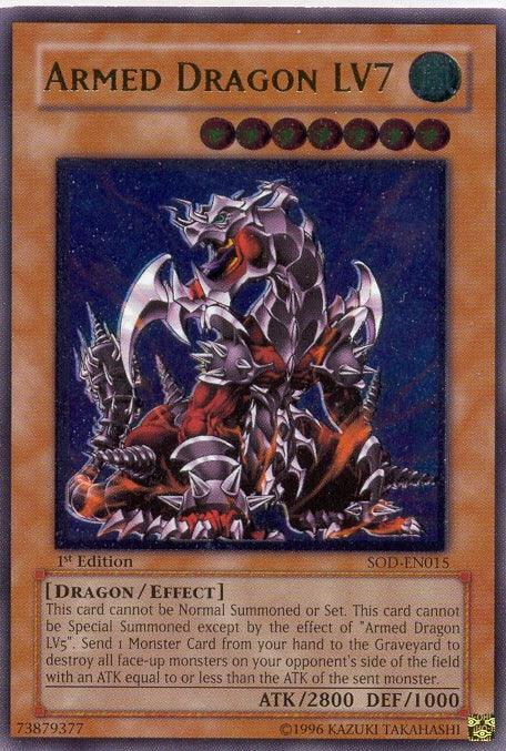 Armed Dragon LV7 [SOD-EN015] Ultimate Rare - POKÉ JEUX