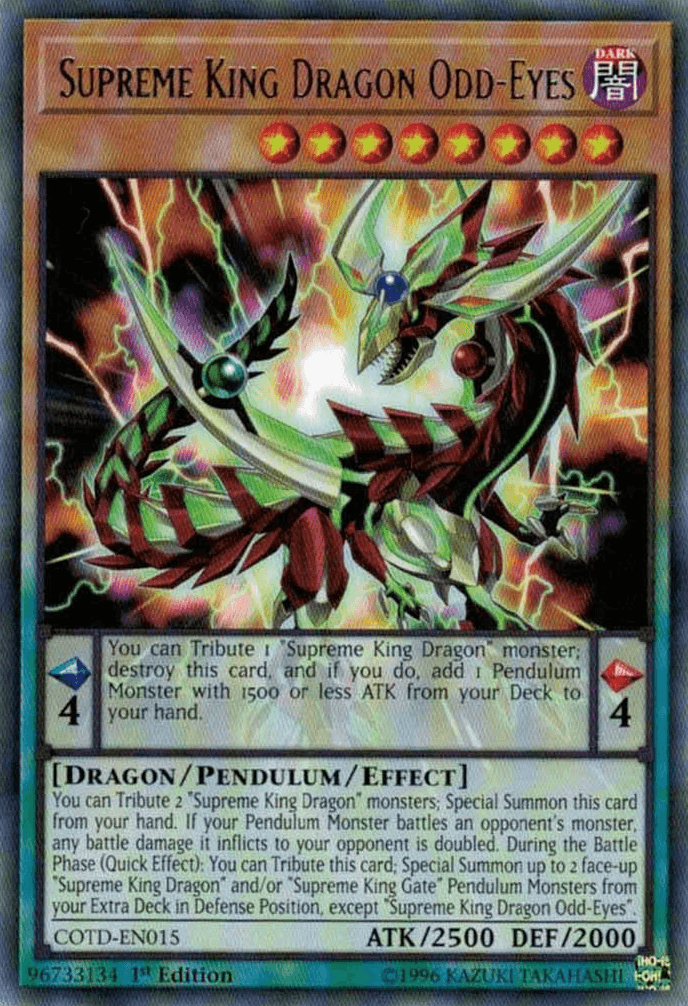 Supreme King Dragon Odd-Eyes [COTD-EN015] Rare - POKÉ JEUX