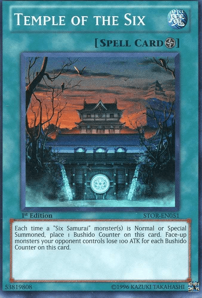 Temple of the Six [STOR-EN051] Super Rare - POKÉ JEUX