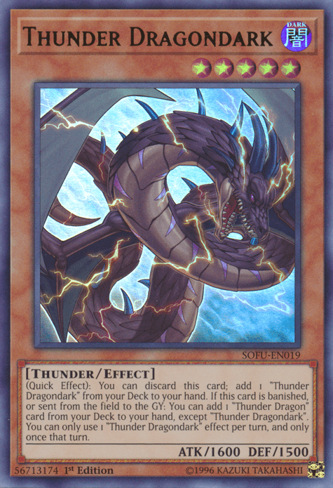 Thunder Dragondark [SOFU-EN019] Ultra Rare - POKÉ JEUX