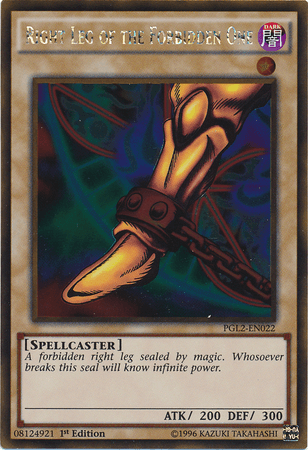 Right Leg of the Forbidden One [PGL2-EN022] Gold Rare - POKÉ JEUX