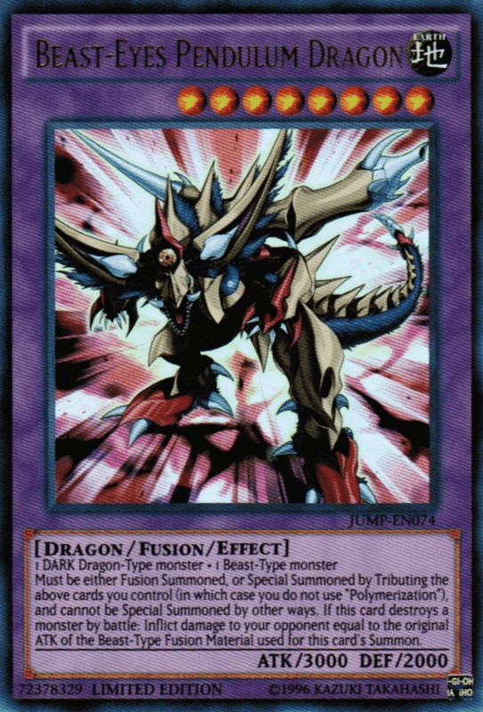 Beast-Eyes Pendulum Dragon [JUMP-EN074] Ultra Rare - POKÉ JEUX