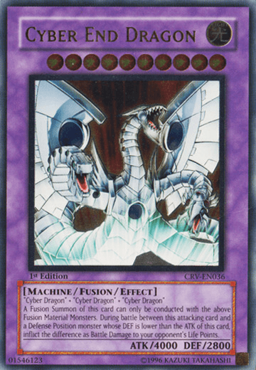 Cyber End Dragon [CRV-EN036] Ultimate Rare - POKÉ JEUX