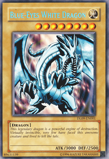 Blue-Eyes White Dragon (Blue) [DL09-EN001] Rare - POKÉ JEUX