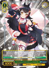 Wishing for a Future With You, Ookami Mio (Foil) [hololive production Premium Booster] - POKÉ JEUX