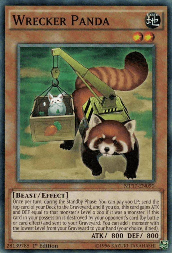 Wrecker Panda [MP17-EN090] Common - POKÉ JEUX