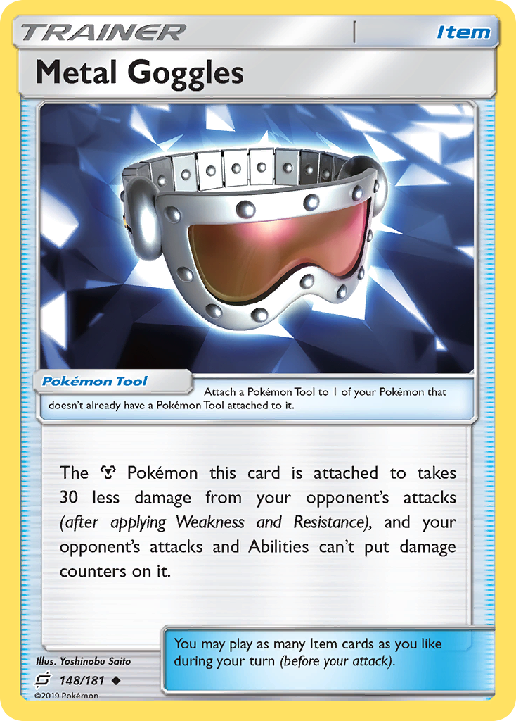 Metal Goggles (148/181) [Sun & Moon: Team Up]